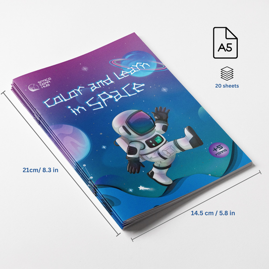 تلوين في الفضاء -Space Color & Learn