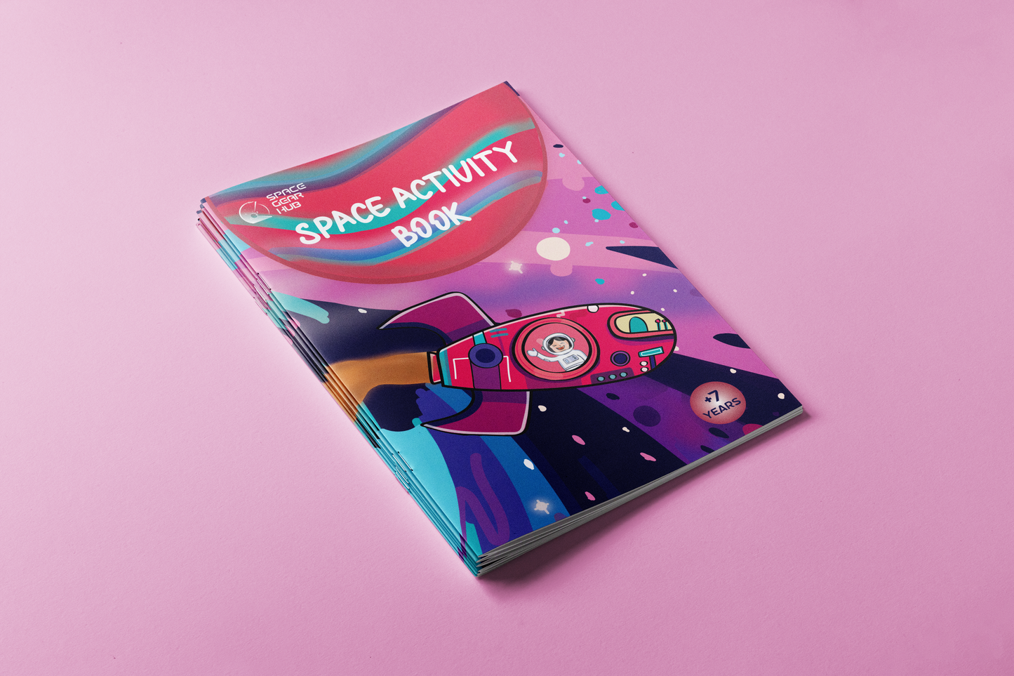 كتاب الانشطه في الفضاء - Space Activity Book