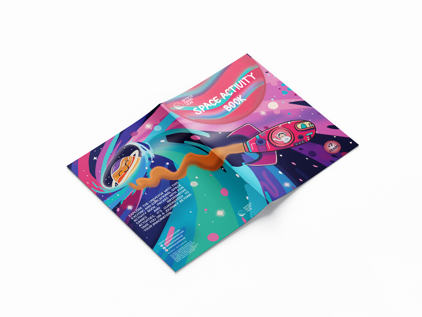 كتاب الانشطه في الفضاء - Space Activity Book