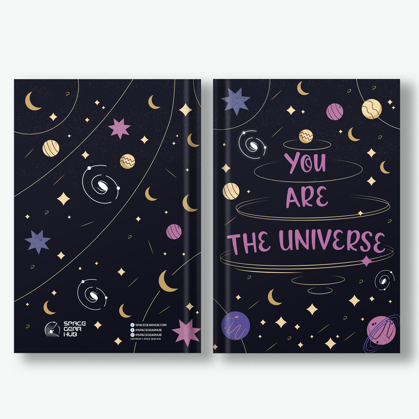 مفكرة انت الكون - You Are The Universe Notebook