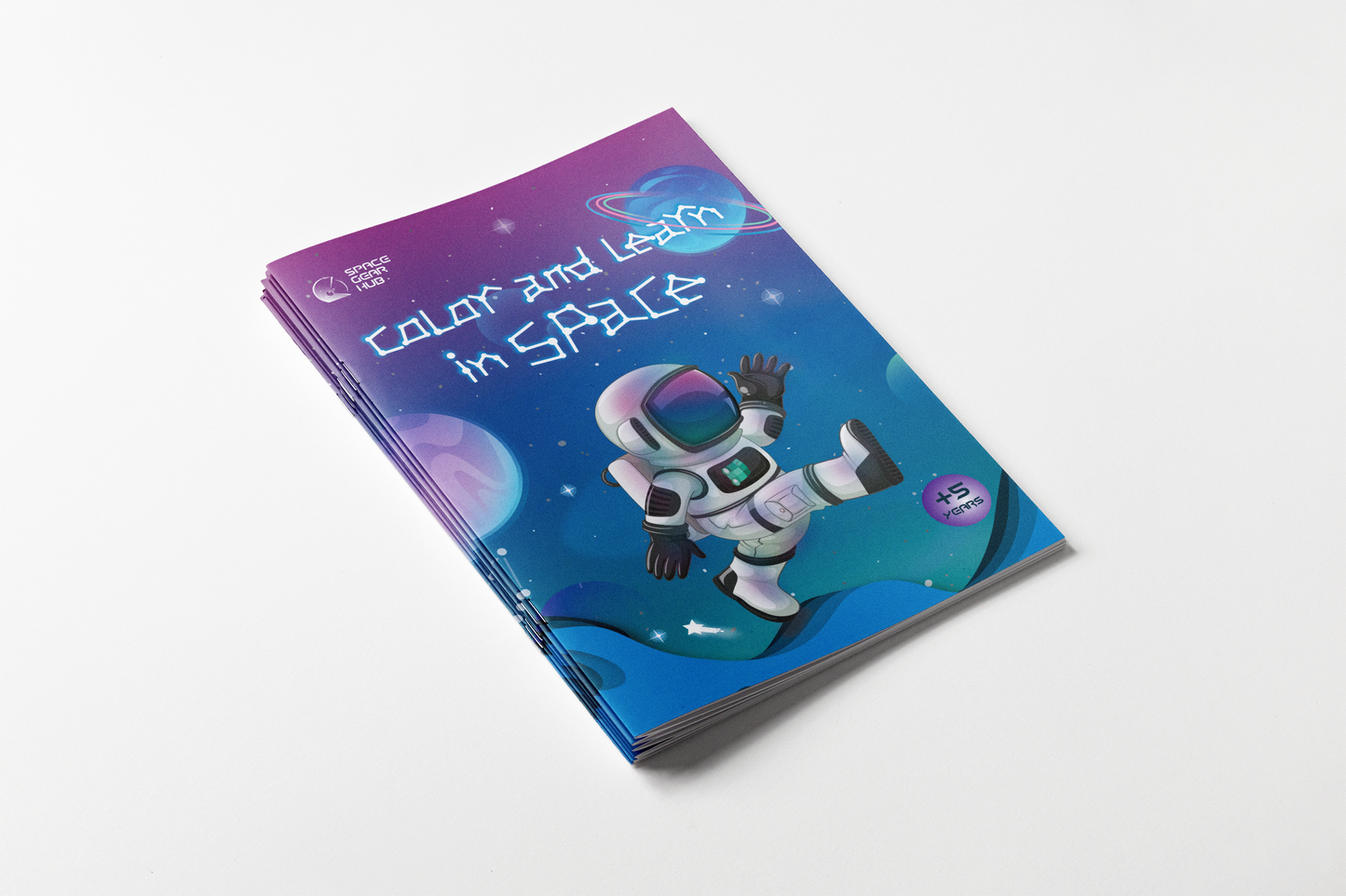 تلوين في الفضاء -Space Color & Learn