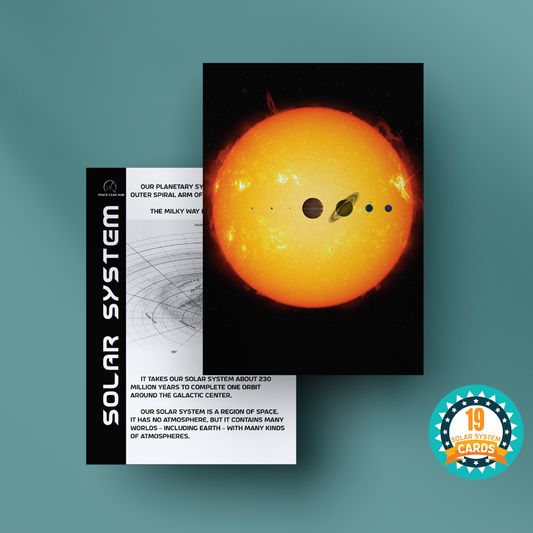 Solar System Cards Set - مجموعة بوسترات عن النظام الشمسي