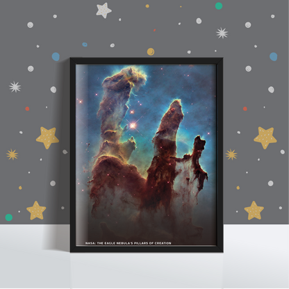 Astronomy Poster Cards Set +  FRAME  _  مجموعة بوسترات في علم الفلك + برواز