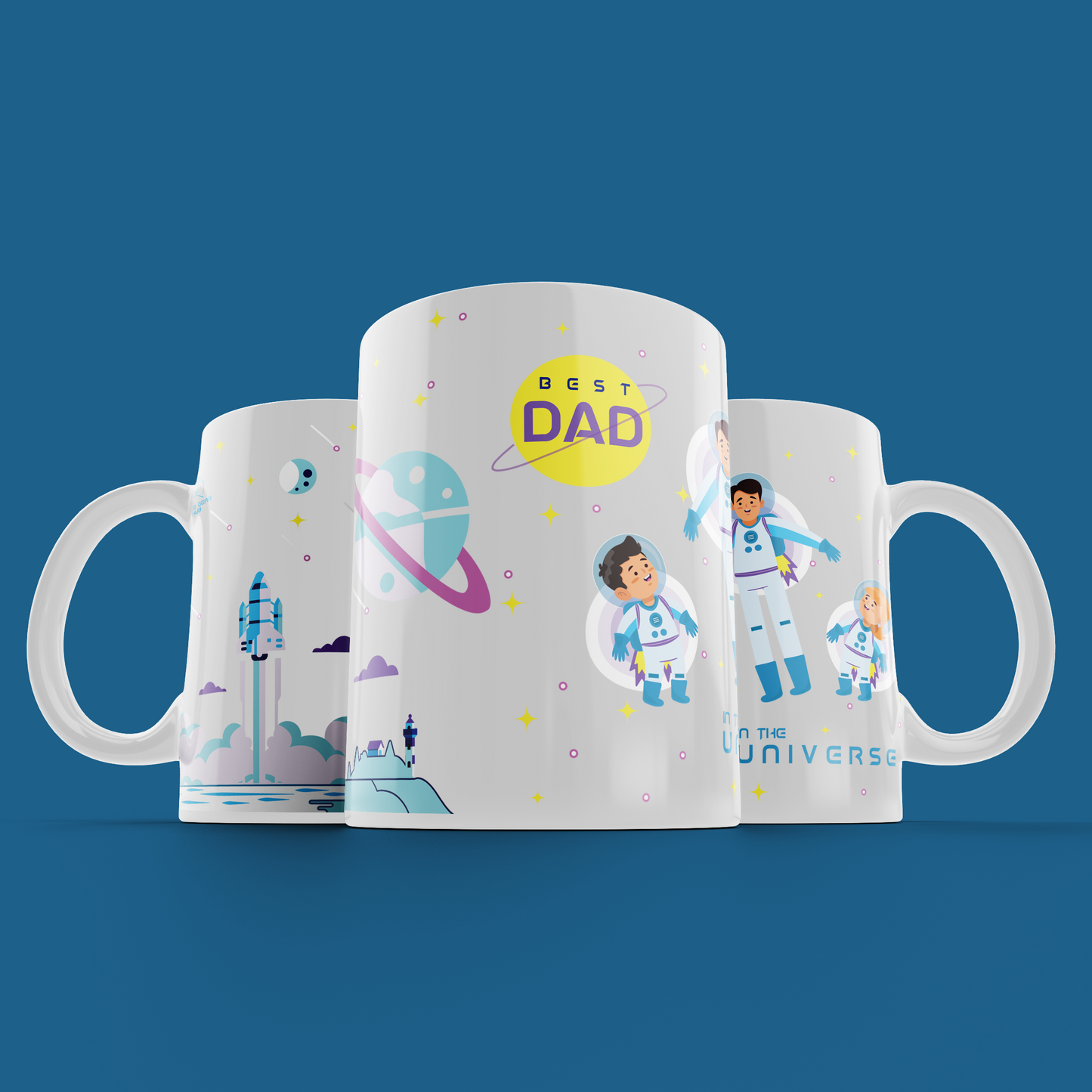 Astronaut Dad Mug