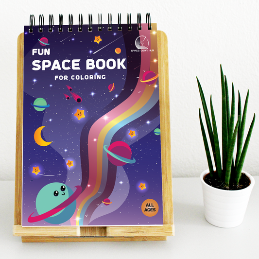 Fun Space Book for Coloring - تلوين في الفضاء